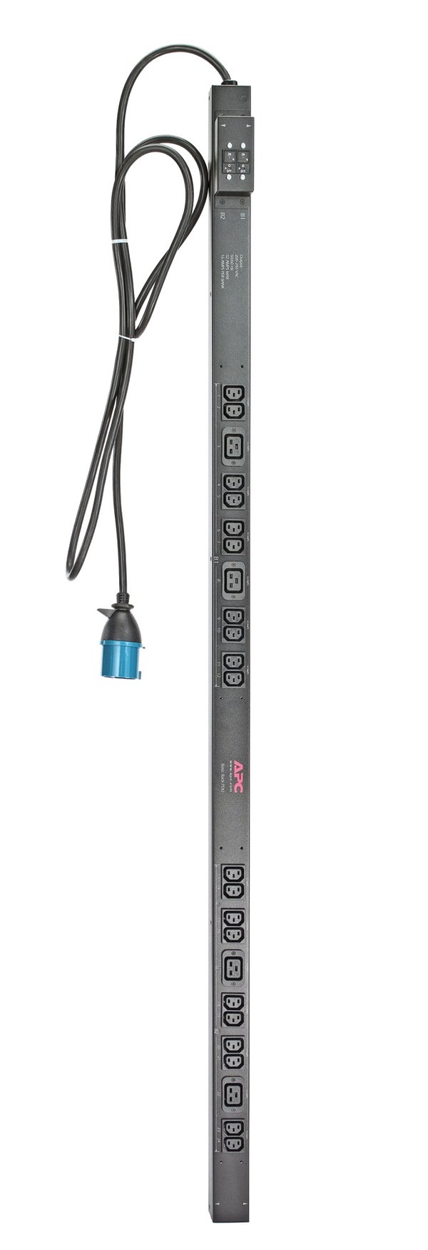 APC RACK PDU. BASIC. ZERO U. 32A. 230V. (20)C13 & (4)C19 tehonjakeluyksikkö 24 AC-pistorasia(a) 0U Musta APC RACK PDU. BASIC. ZERO U. 32A. 230V. (20)C13 & (4)C19 tehonjakeluyksikkö 24 AC-pistorasia(a) 0U Musta
