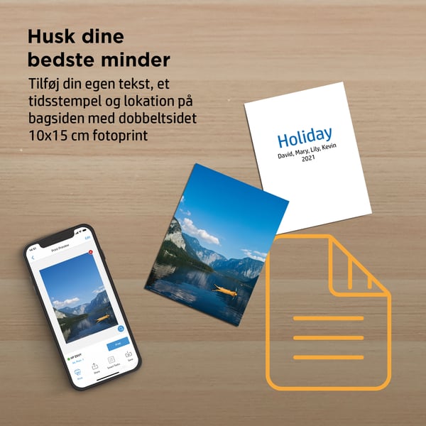 HP ENVY Inspire 7921e Trådløst All-in-One Farve Printer, Instant Ink; Fotoudskrivning