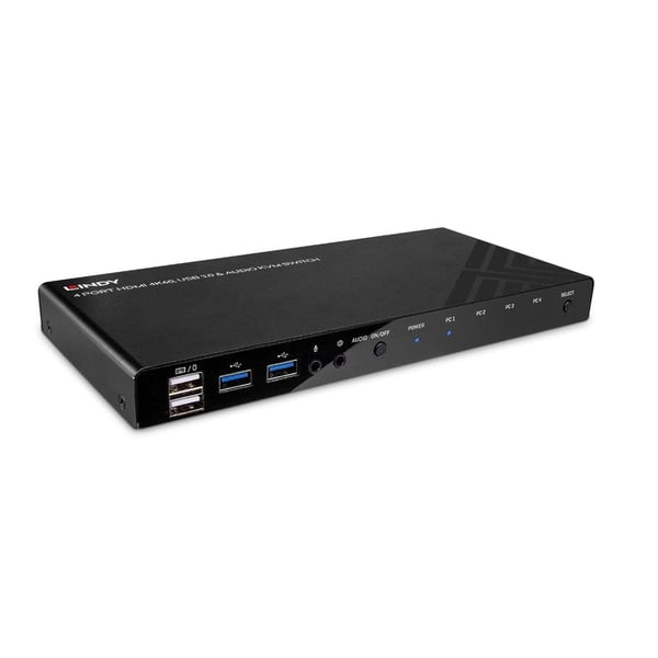 Lindy 39313 KVM-switchar Svart