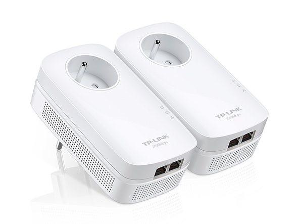 TP-Link AV2000 2000 Mbit/s Nätverksansluten (Ethernet) Vit 2 styck