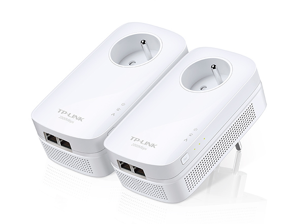 TP-Link AV2000 2000 Mbit/s Nätverksansluten (Ethernet) Vit 2 styck