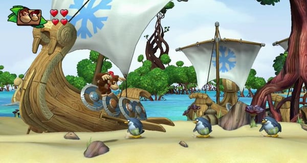 Nintendo Donkey Kong Country: Tropical Freeze Standard Engelska Wii U
