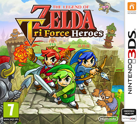 Nintendo The Legend of Zelda: Tri Force Heroes Standard Engelska Nintendo 3DS