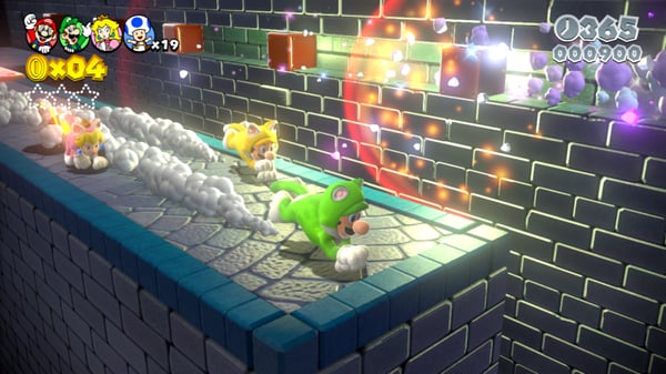 Nintendo Super Mario 3D World Standard Tysk, Engelsk, Spansk, Fransk, Italiensk, Hollandsk, Portugisisk, Russisk Wii U