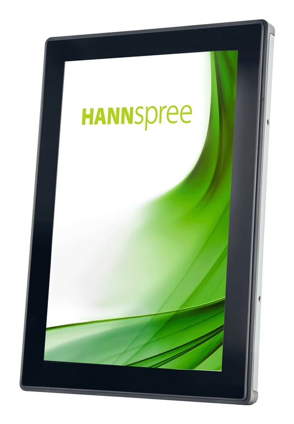 Hannspree Open Frame HO 105 HTB Platt skärm för digital skyltning 25,6 cm (10.1") LCD 350 cd/m² HD Svart Pekskärm