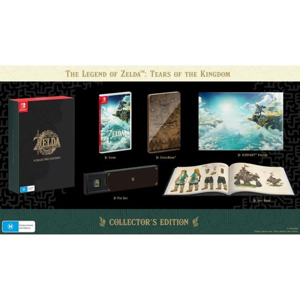 Nintendo The Legend of Zelda: Tears of the Kingdom Collector's Edition Keräilijöiden Hollanti, Englanti Nintendo Switch