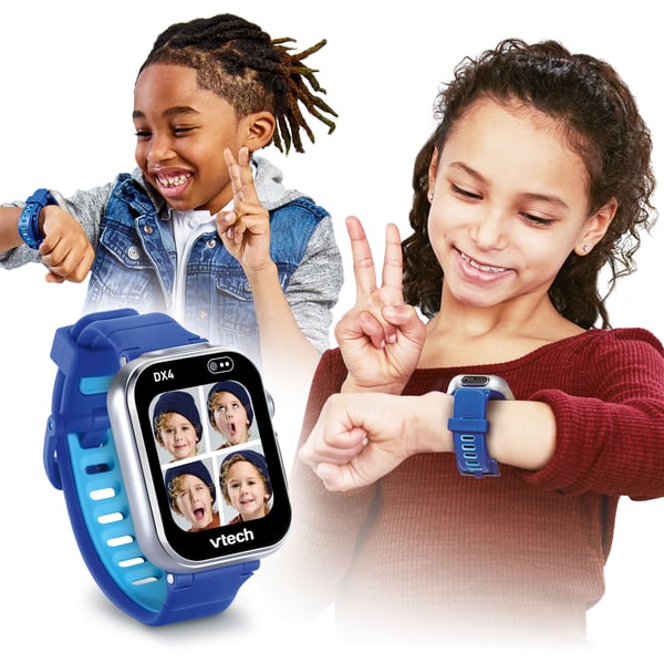 VTech KidiZoom Smartwatch DX4 bleue