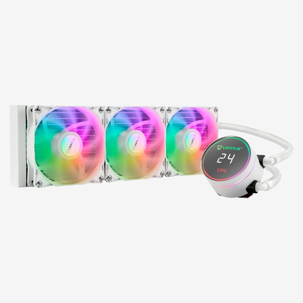 UNYKAch AquaStorm White 360 Processor Vätskekylningskit 12 cm Vit 1 styck UNYKAch AquaStorm White 360 Processor Vätskekylningskit 12 cm Vit 1 styck