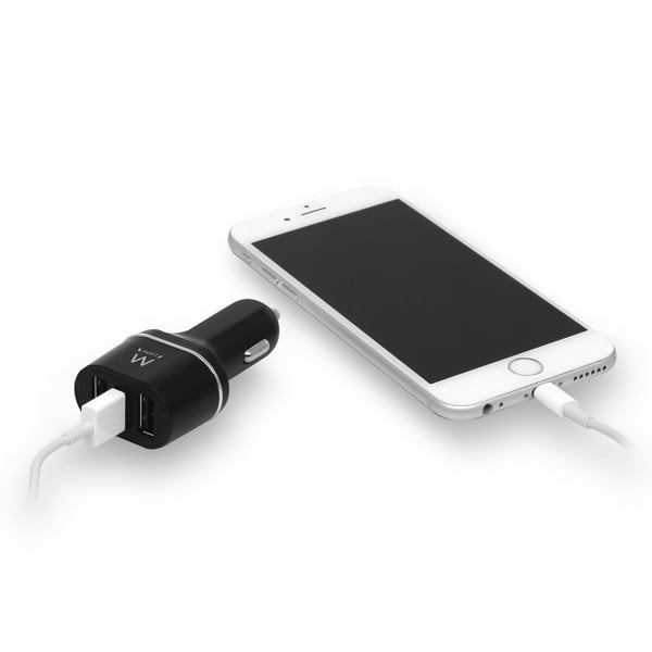 Ewent EW1202 oplader til mobil enhed Universel Sort Cigartænder Automatisk