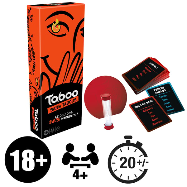 Hasbro Gaming Taboo 20 min Kortspel Party