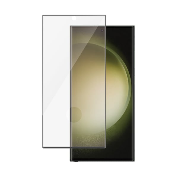 PanzerGlass ® Screen Protector Samsung Galaxy S23 Ultra | Ultra-Wide Fit w. EasyAligner Genomskinligt skärmskydd 1 styck