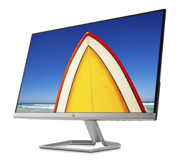 HP 24f tietokoneen litteä näyttö 60,5 cm (23.8") 1920 x 1080 pikseliä Full HD LED Musta, Hopea
