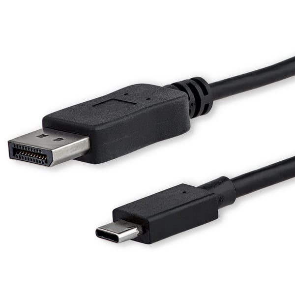 StarTech.com 1m USB-C till DisplayPort 1.2-kabel 4K 60Hz, USB-C till DisplayPort-adapterkabel HBR2,