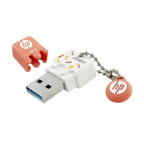 HP x778w USB-muisti 64 GB USB A-tyyppi 3.2 Gen 1 (3.1 Gen 1) Oranssi, Valkoinen