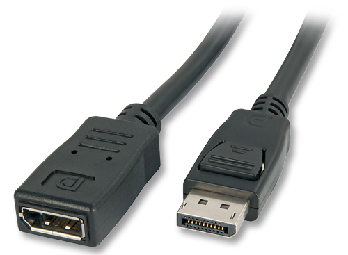 Lindy 2m DisplayPort Cable Musta