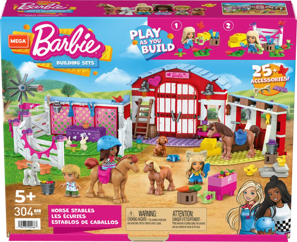 MEGA Barbie HDJ87 Byggleksak