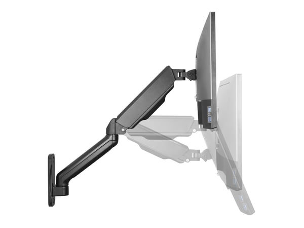 Equip 650137 monitorin kiinnike ja jalusta 81,3 cm (32") Seinä Musta