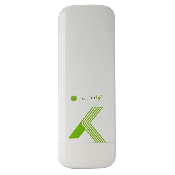 Techly I-WL-CPE880 WLAN adgangspunkt 300 Mbit/s Hvid Strøm over Ethernet (PoE)