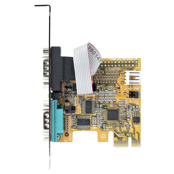 StarTech.com 2-Port PCI Express Seriellt Kort, Dubbel Port PCIe till RS232 (DB9)