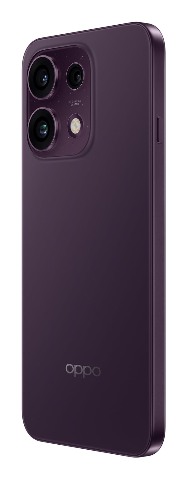 OPPO Reno16 FS 5G Purple Black Box 16,7 cm (6.57") Dual SIM Android 16.0 USB Type-C 8 GB 512 GB 6500 mAh Lilla