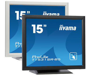 iiyama T1531SR-B5 POS-skärm 38,1 cm (15") 1024 x 768 pixlar XGA Pekskärm