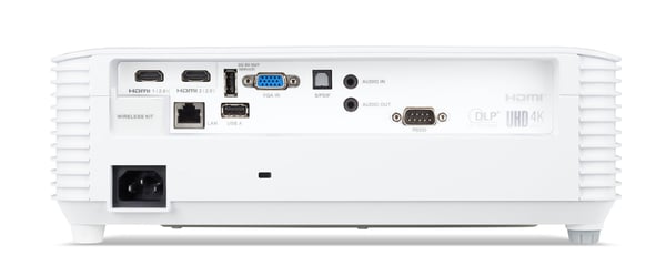 Acer Business P5827a 4000 ANSI-lumen DLP UHD 4K (3840x2160) 3D kompatibilitet Vit