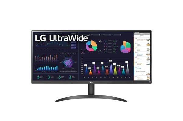 LG 34WQ500-B computerskærm 86,4 cm (34") 2560 x 1080 pixel UltraWide Full HD LED Sort