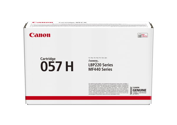 Canon i-SENSYS 057H värikasetti 1 kpl Alkuperäinen Musta