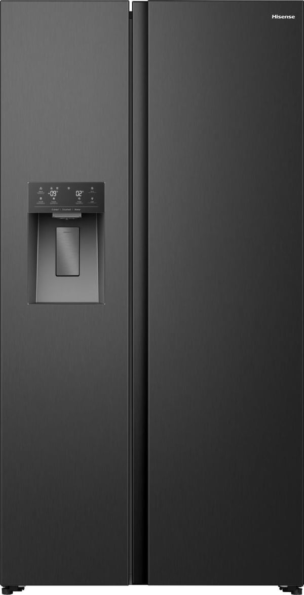 Hisense RS5P528STFE Kombinerad kyl/frys side-by-side Fristående 528 l Svart
