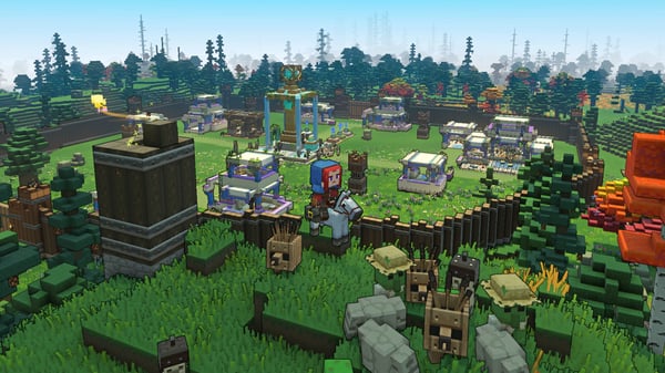 Nintendo Minecraft Legends - Deluxe Edition Förenklad kinesiska, Tyska, Nederländska, Engelska, Spanska, Franska, Italienska, Japanska, Koreanska, Portugisiska, Ryska Nintendo Switch