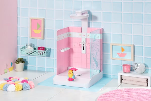 BABY born Bath Walk in Shower Dukke badeværelse