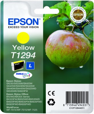 Epson Apple Yksittäispakkaus, keltainen T1294 DURABrite Ultra -muste