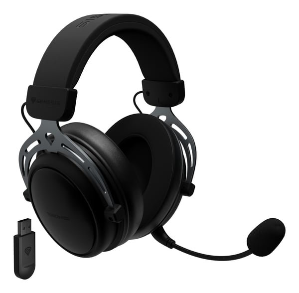 GENESIS Toron 706 Wireless Kuulokkeet Langallinen & langaton Pääpanta Pelaaminen USB Type-C Bluetooth Musta