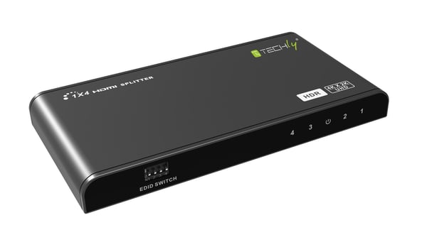 Techly IDATA HDMI2-4K4HDR video-splitter HDMI 4x HDMI