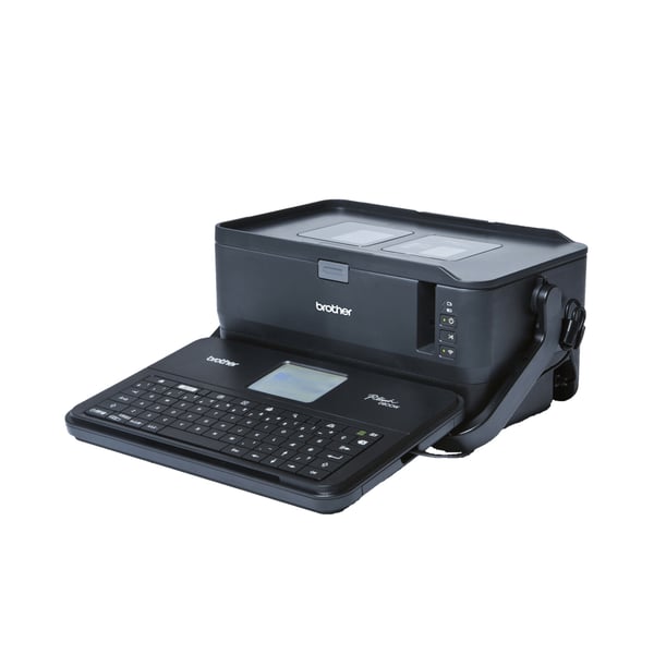 Brother PT-D800W etiketprinter Termisk overførsel 360 x 360 dpi 60 mm/sek. Kabel & trådløs TZe Wi-Fi QWERTY