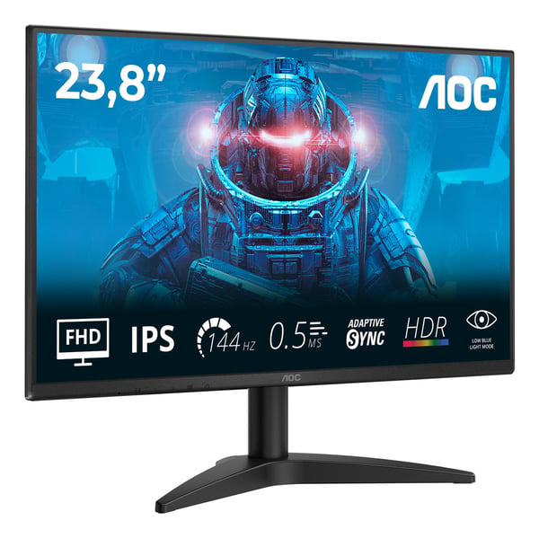 AOC B3 24B36X computerskærm 60,5 cm (23.8") 1920 x 1080 pixel Fuld HD LED Sort