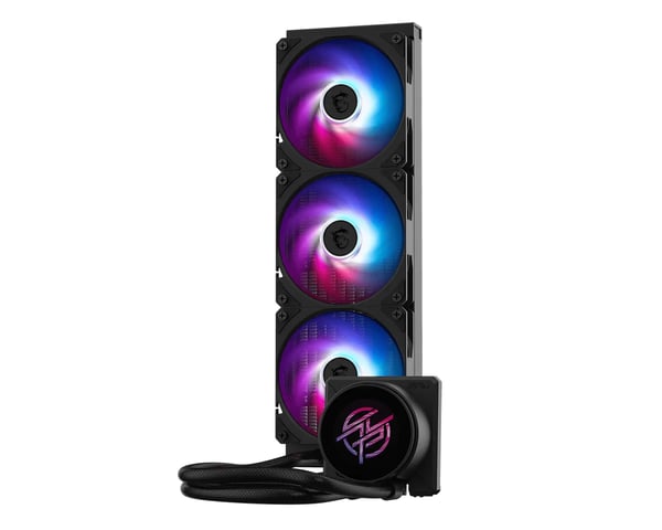 MSI MPG CORELIQUID P22 360 Tietokoneen jäähdytysjärjestelmä Suoritin All-in-one-nesteenjäähdytin 12 cm Musta