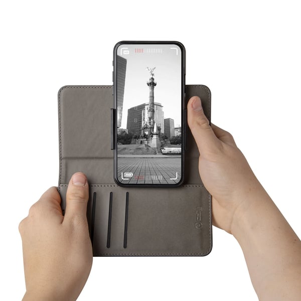 Celly Wally One XXL mobiltelefon etui 14 cm (5.5") Flipetui Sort