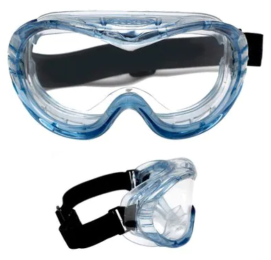3M Fahrenheit Suojalasit Neopreeninen, Nailon, Polyvinyylikloridi (PVC) Läpinäkyvä