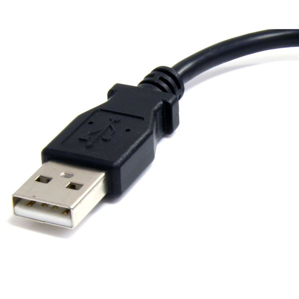 StarTech.com UUSBHAUB6IN USB-kabel 0,1524 m USB A Micro-USB B 0,48 Gbit/sek. Sort