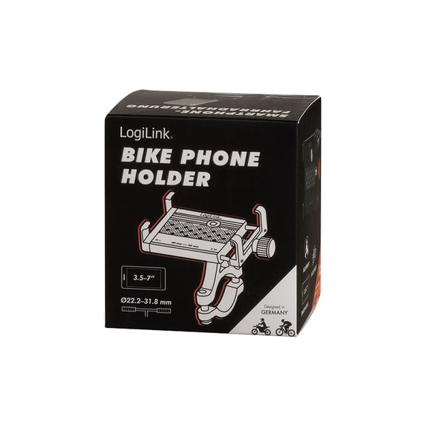 LogiLink AA0146 holder Passiv holder Mobiltelefon/Smartphone Sort, Rød