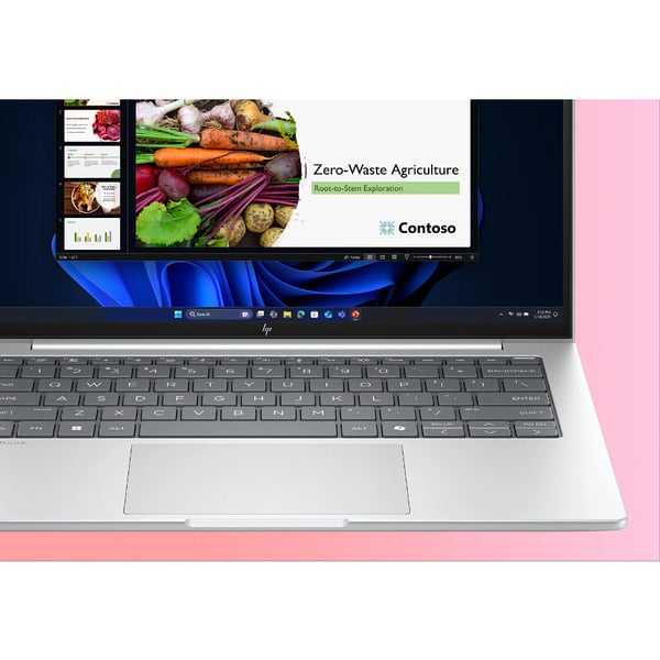 HP EliteBook 8 G1i AI Intel Core Ultra 7 255U Bärbar dator 35,6 cm (14") WUXGA 16 GB DDR5-SDRAM 1 TB SSD Wi-Fi 7 (802.11be) Windows 11 Pro AI PC Silver