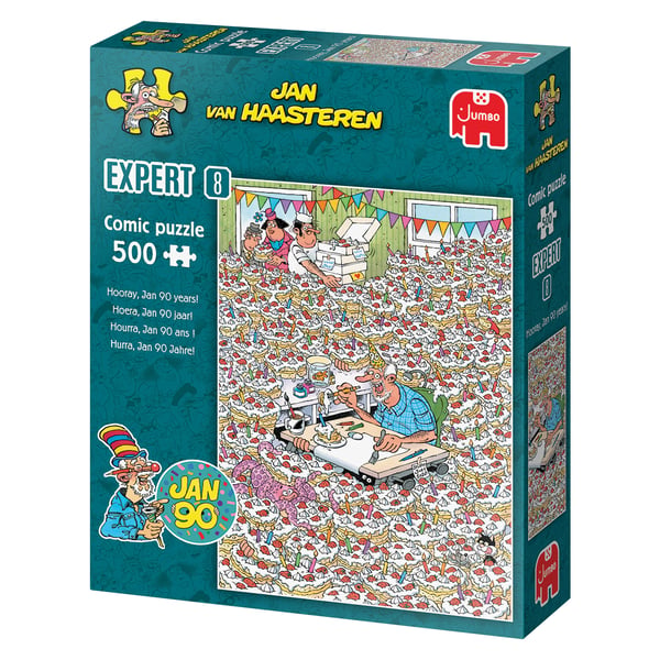 Jan van Haasteren 1110100812 palapeli Kuviopalapeli 500 kpl Sarjakuvat