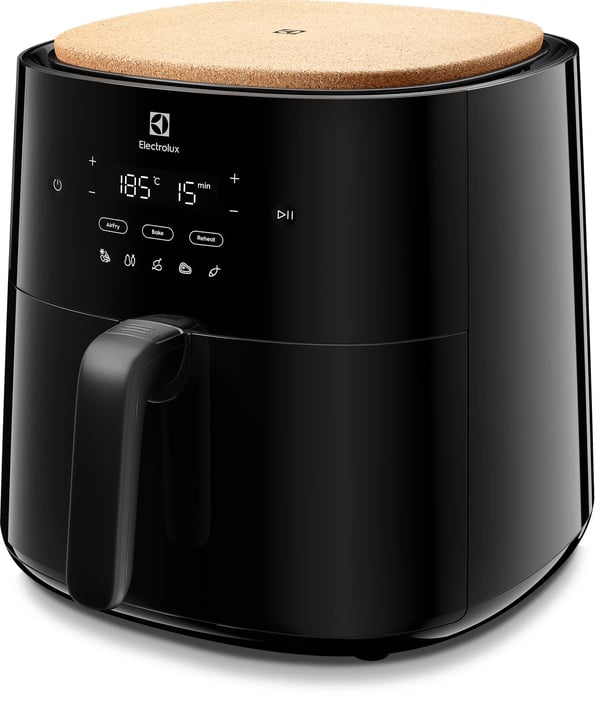 Electrolux EAF7B Single 6,8 l Fristående 1800 W Varmluftsfritös Svart