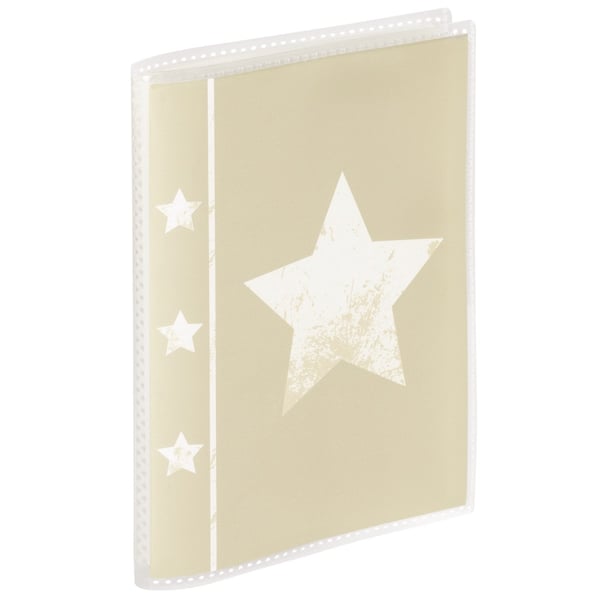 Hama Skies fotoalbum og arkbeskyttelse Beige, Grå 24 ark 10 x 15 cm