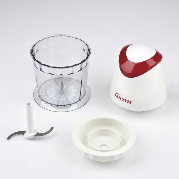Girmi TR01 0,5 l 350 W Röd, Transparent, Vit