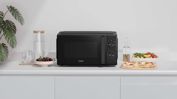 Candy CMW520SMB Svart Enbart mikrovågsugn Bänkdiskmaskin 20 l 700 W