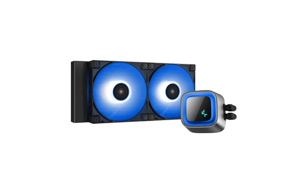 DeepCool LS520 Processor Allt-i-ett vätskekylare 12 cm Svart 1 styck