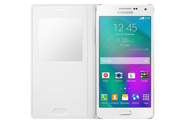 Samsung EF-CA500B mobiltelefon etui 12,7 cm (5") Cover Hvid