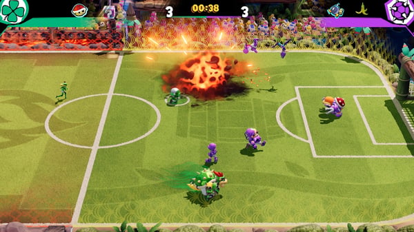 Nintendo Mario Strikers: Battle League Football Standard Hollandsk, Engelsk, Spansk, Fransk, Italiensk, Portugisisk, Russisk Nintendo Switch